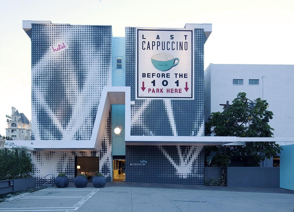 The Hollywood Franklin Hotel near Universal Studios