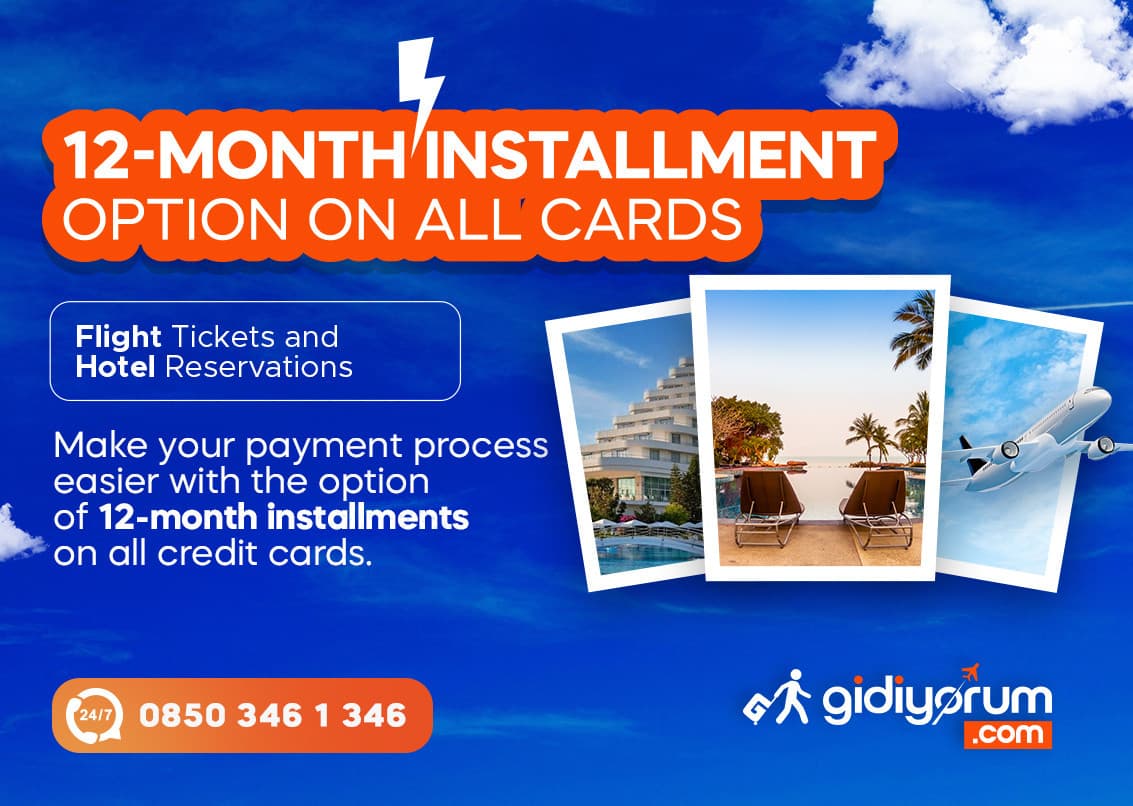 12 Months Installments for Your Dream Holiday!