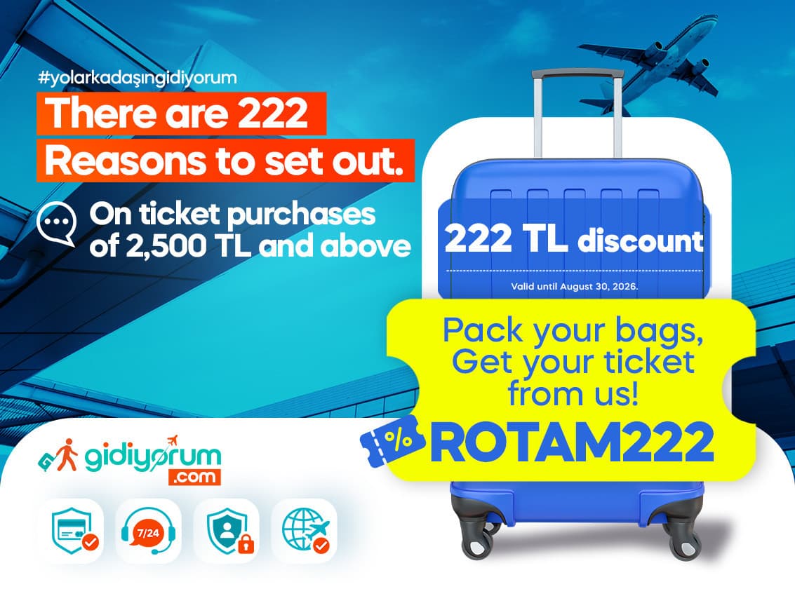 Get 222 TL Off Your Flight!