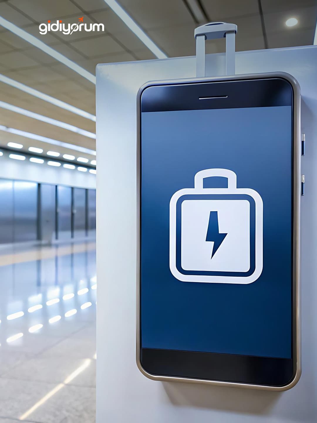 Havaalanında Telefon Şarj Alanları ve Powerbank Kuralları