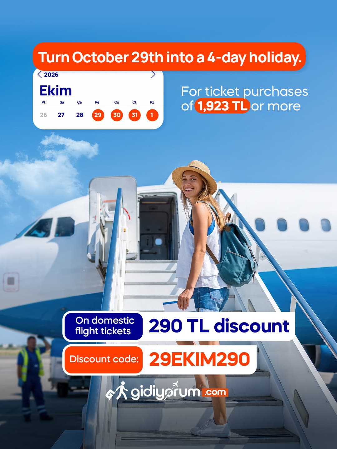 Get 290 TL Off This Republic Day!